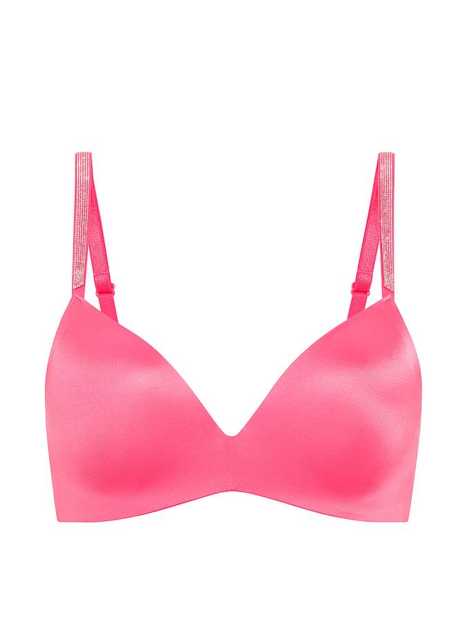 So Obsessed Shine Strap Wireless Push-Up Bra image number 2