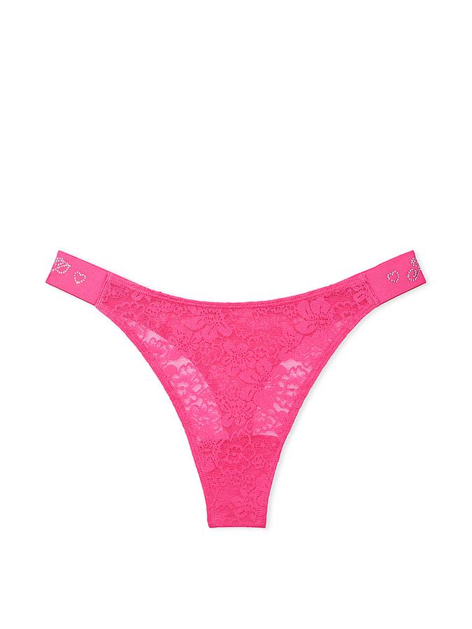 Wink Logo High-Leg Thong Panty