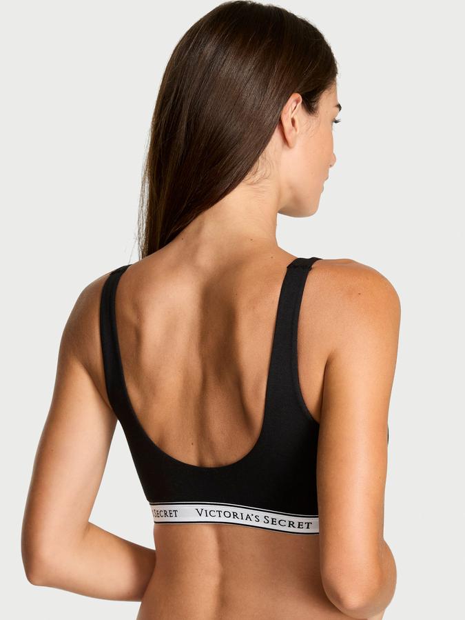 Cotton Wireless Scoop Bralette