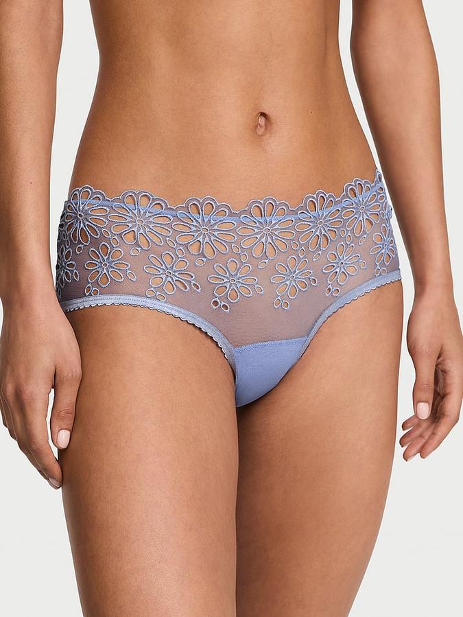 Eyelet Mesh Cheeky Panty image number 0