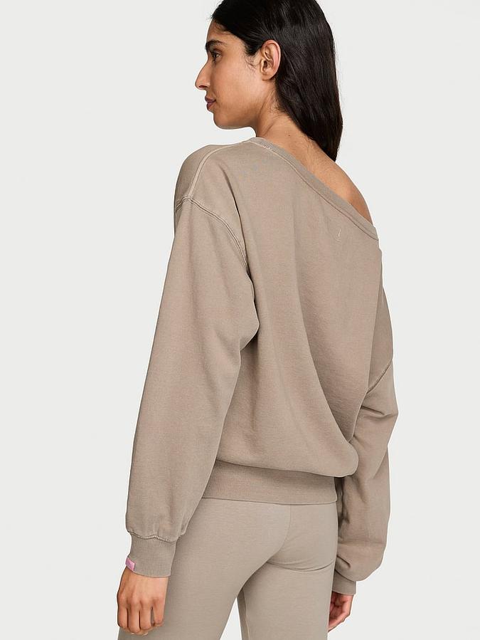 Off-Duty Terry Boatneck Sweatshirt