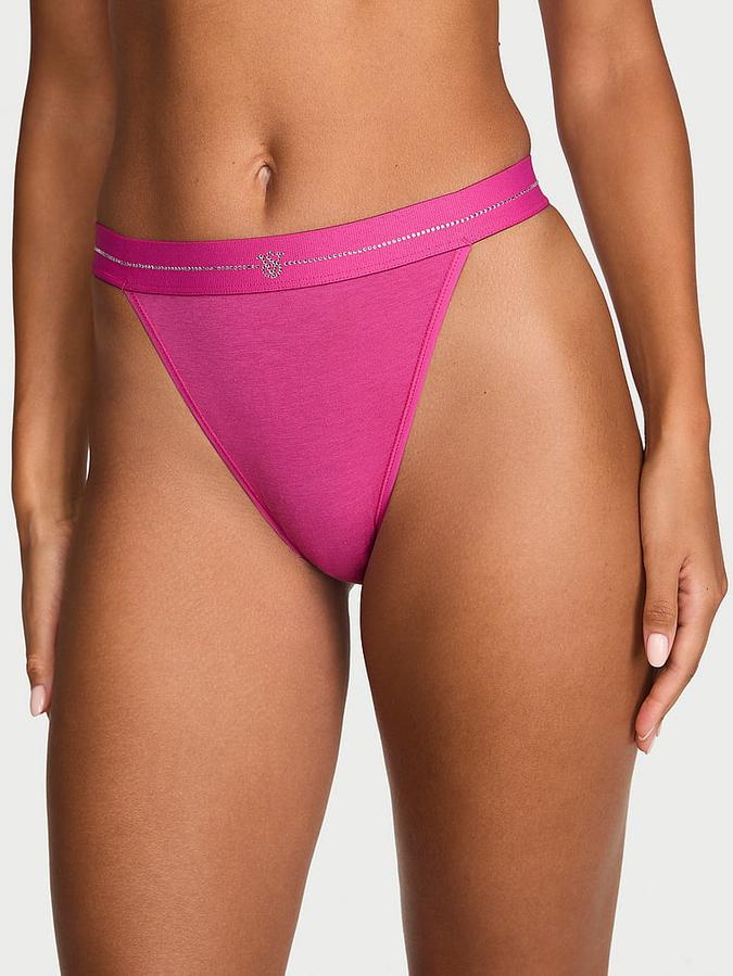 Shine Logo Cotton 90s Brief Panty