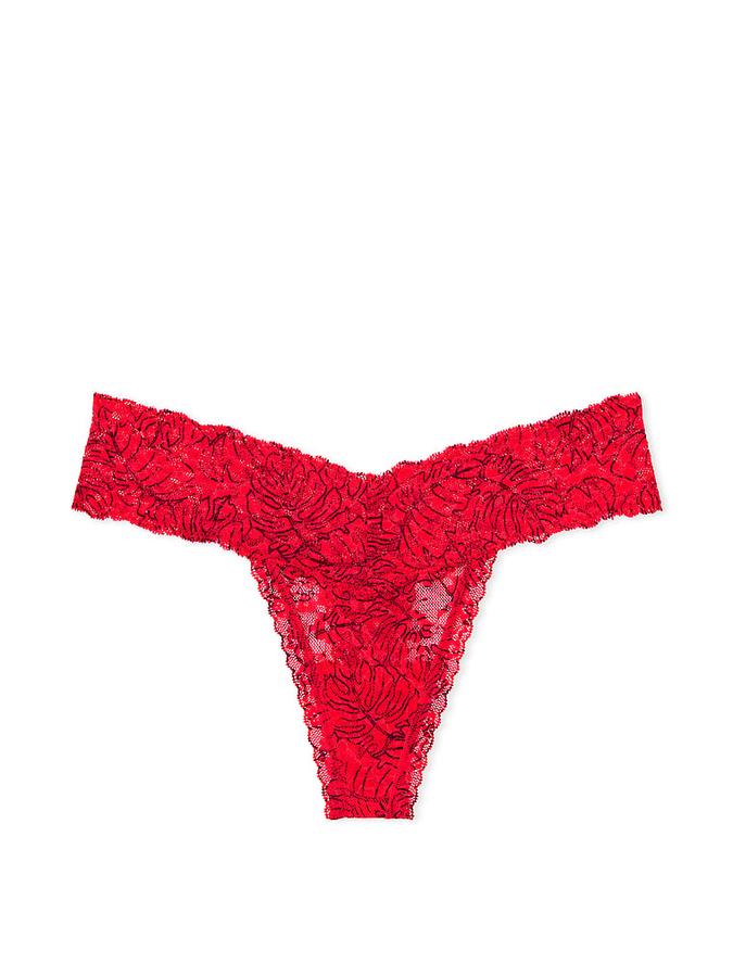Lace Thong Panty image number 2