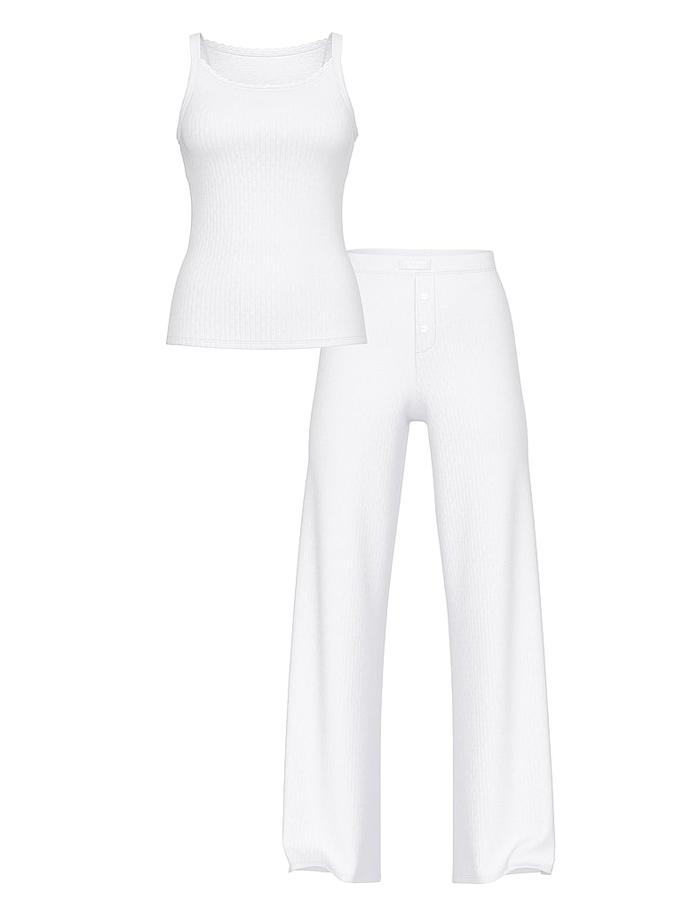 Pointelle Modal Cami & Pants Set image number 2