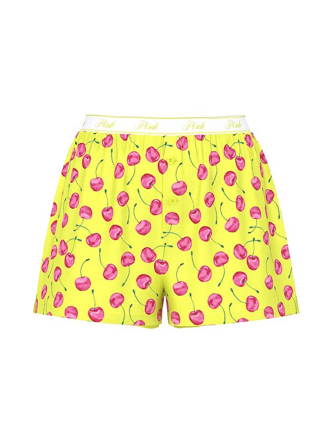 Silky Sleep Boxy Pajama Shorts image number 2