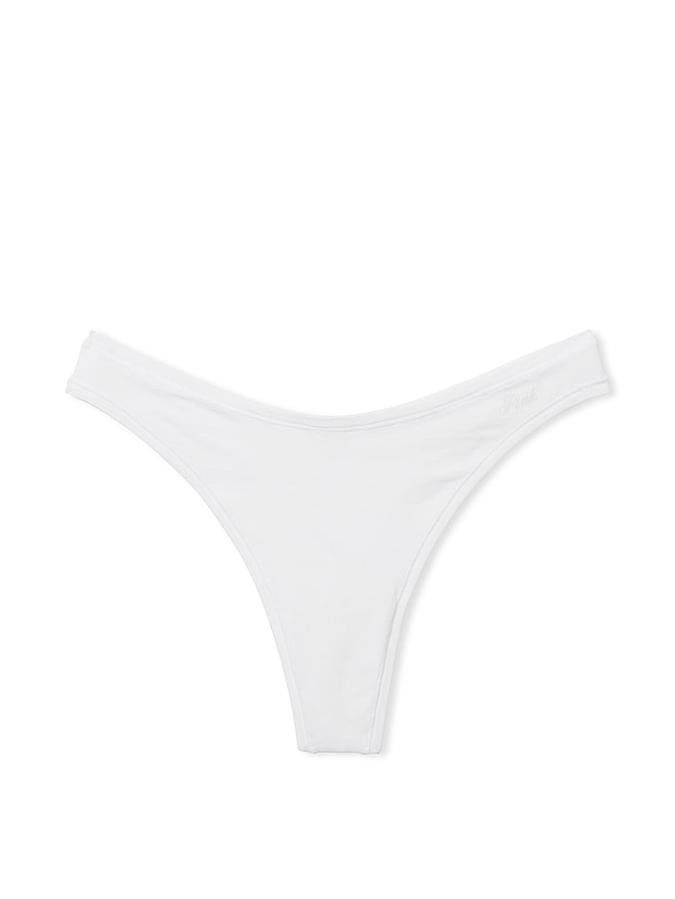 Cotton Thong Panty image number 1