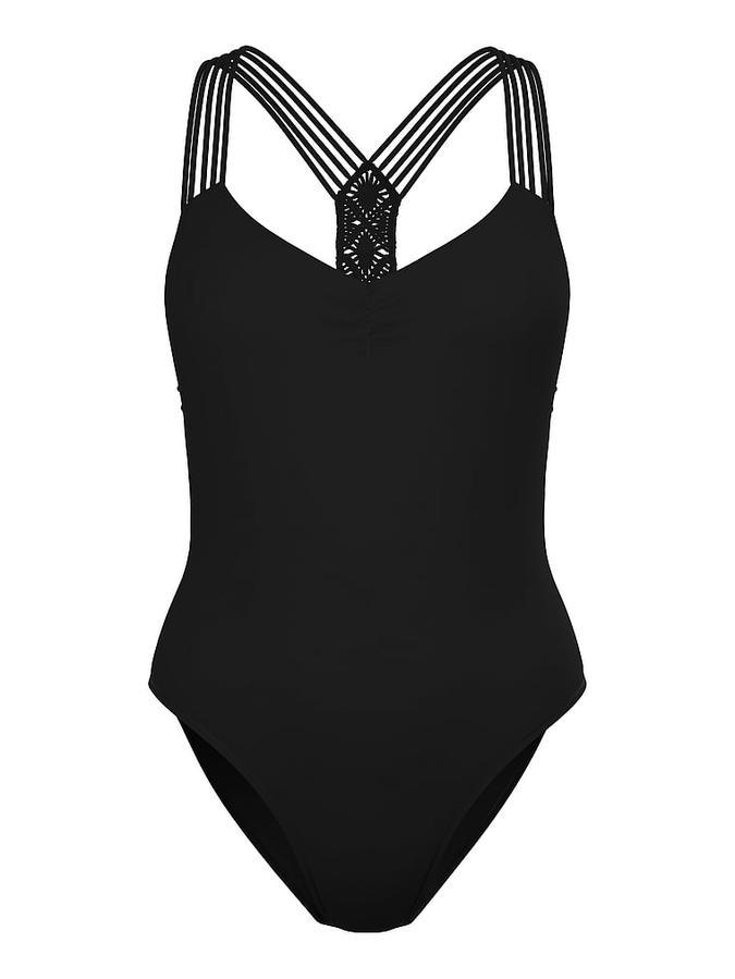 Archives Beach Macrame One-Piece Swimsuit image number 2