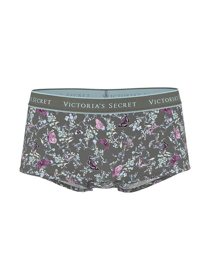 Logo Cotton Boyshort Panty
