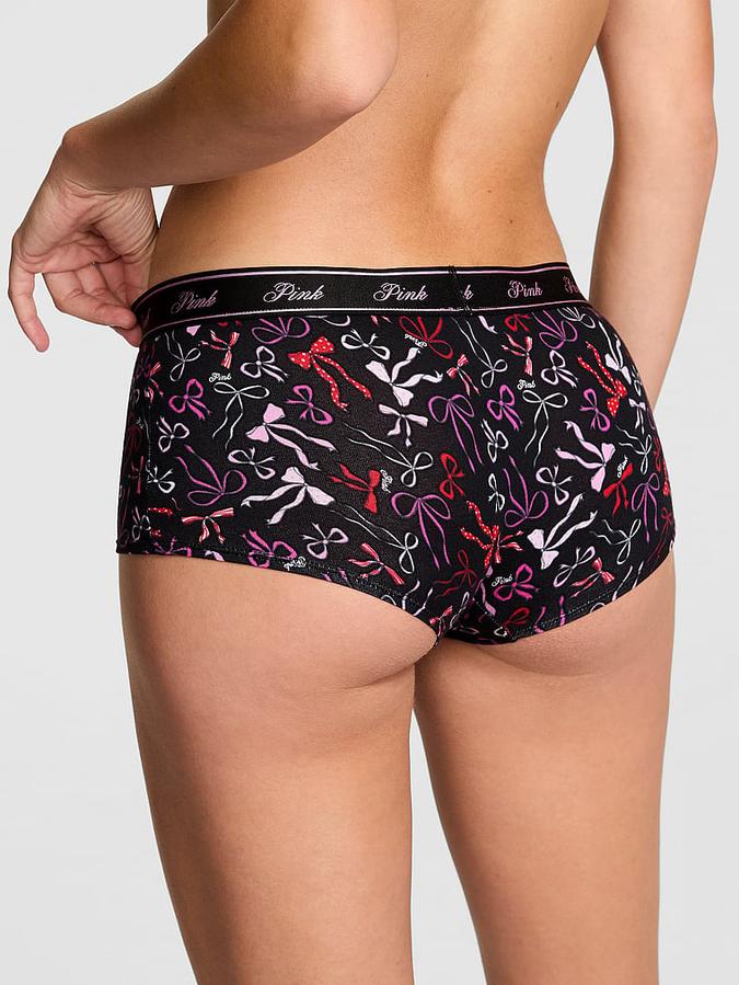 Logo Cotton Boyshort Panty