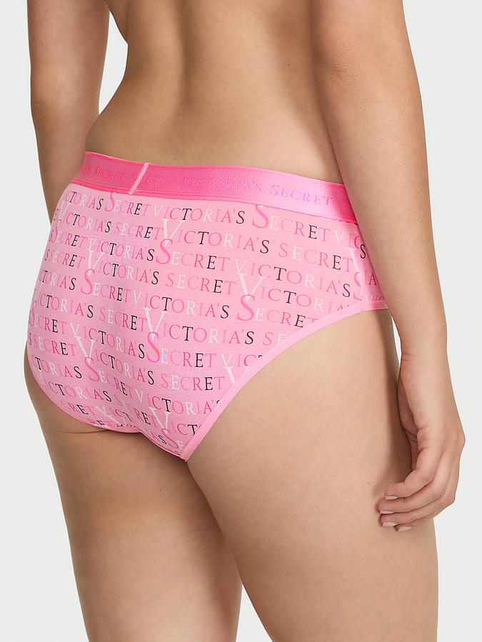 Logo Cotton Hiphugger Panty