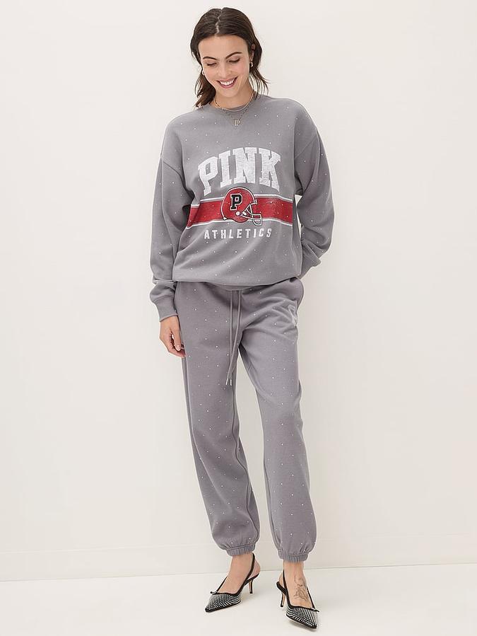 Ivy Fleece Oversized Crew Sweatshirt image number 2