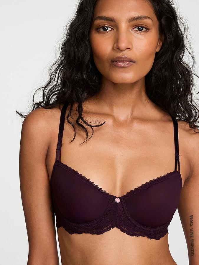 Wicked Sheer Unlined Balconette Bra