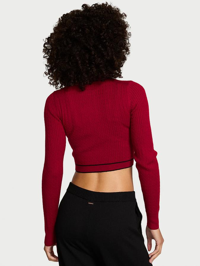 Luxe Cable-Knit Cardigan