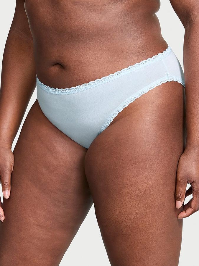 Lace-Waist Bikini Panty image number 0