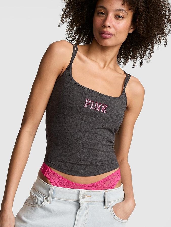 All-Day Cotton&trade; Strappy Tank Top
