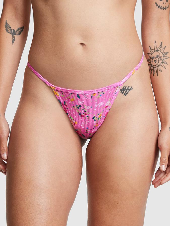 Cotton V-String Panty