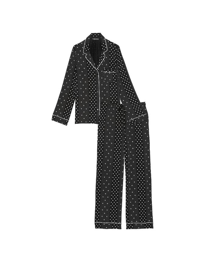 Modal Soft Long Pajama Set image number 2
