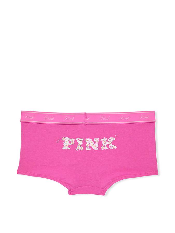 Logo Cotton Shine Boyshort Panty image number 3