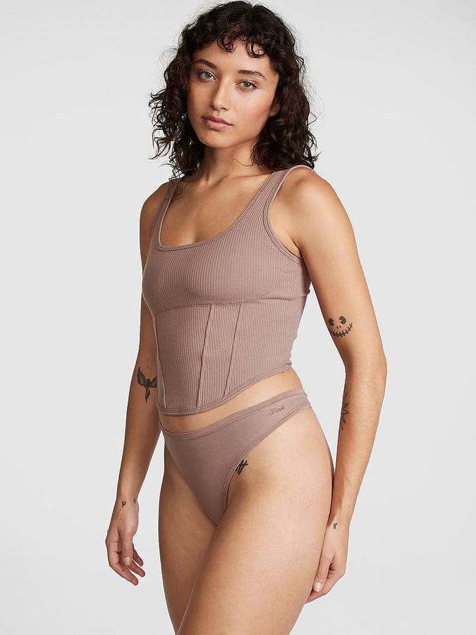 Base Cotton Corset Top image number 3