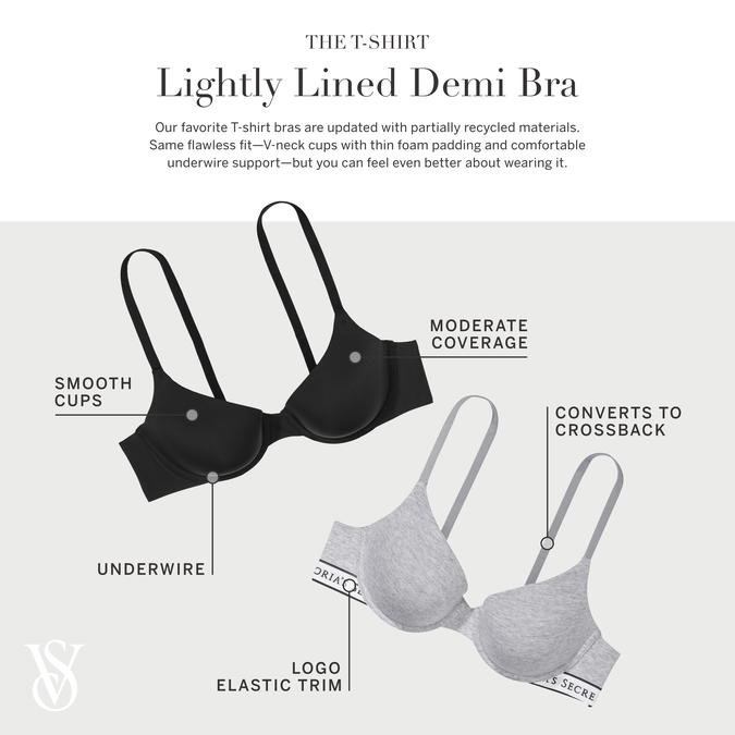 Shine Patch Lightly Lined Demi Bra image number 3