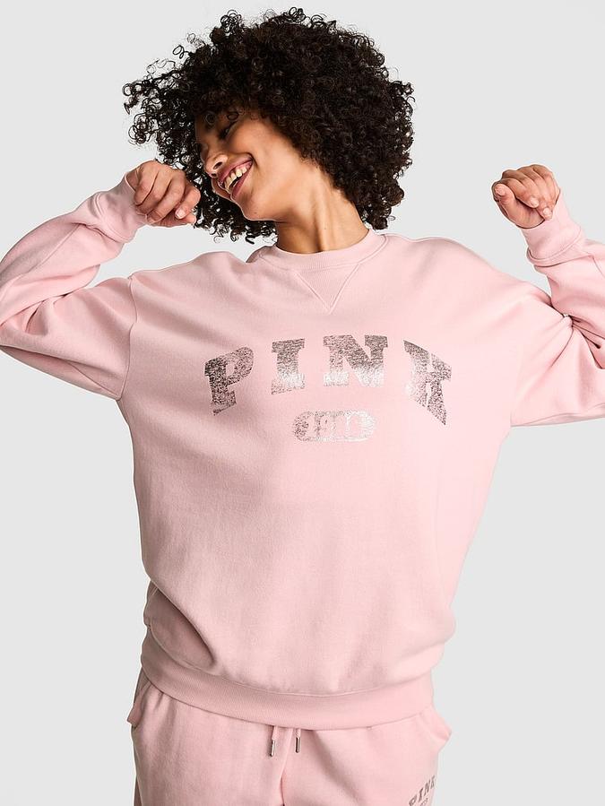 Ivy Fleece Oversized Crew Sweatshirt