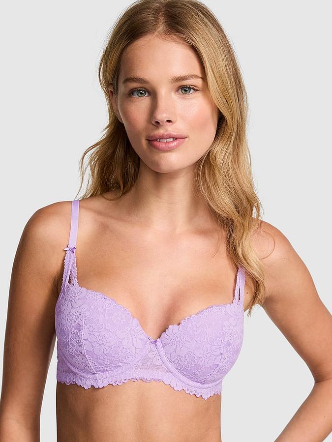 Wink Push-Up Balconette Bra image number 0