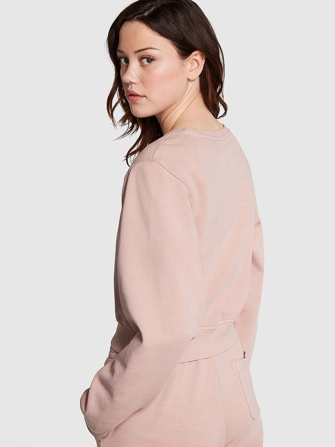 Ivy Fleece Yoke Seam Crew Sweatshirt image number 1