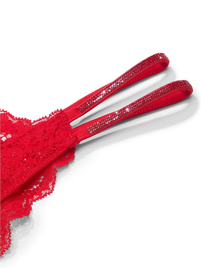 Twinkle Strap Lace Brazilian Panty image number 3