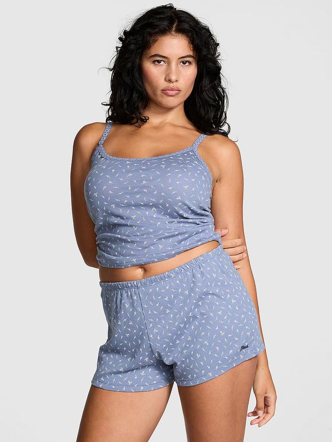Spill-the-Tea Cotton Shorts image number 0