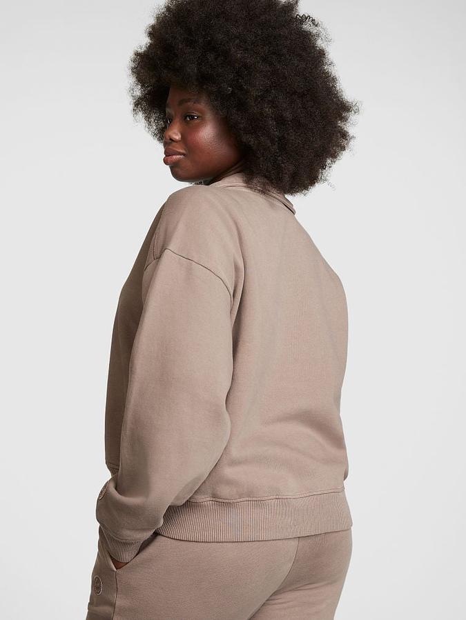 Premium Fleece Half-Zip Sweatshirt image number 1