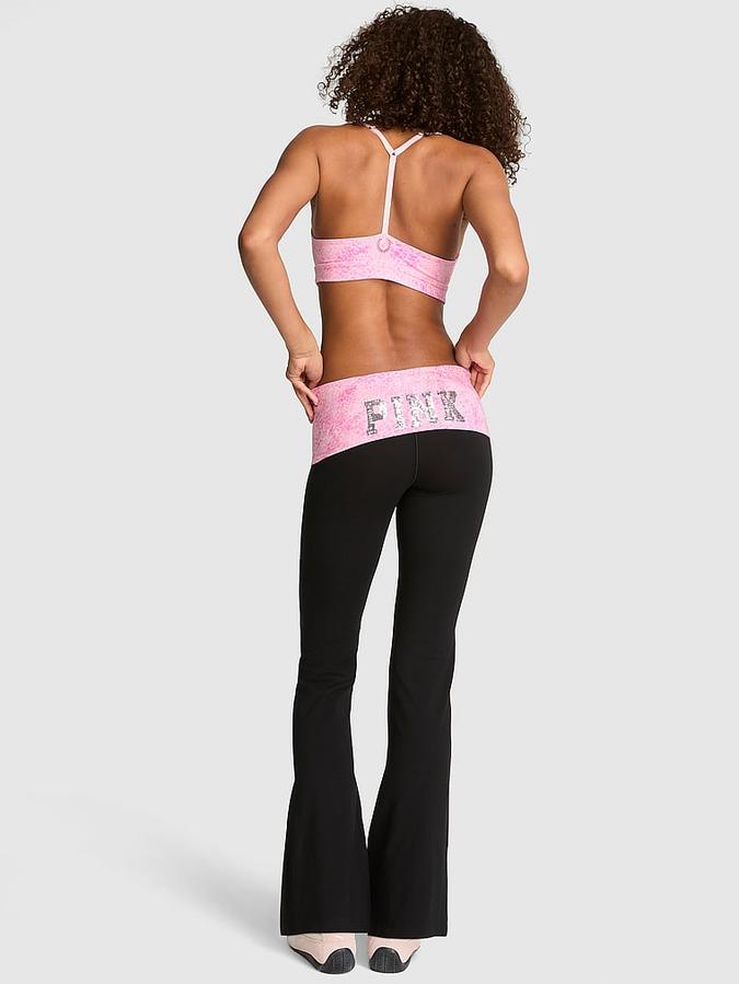All-Day Cotton&trade; Foldover Flare Leggings
