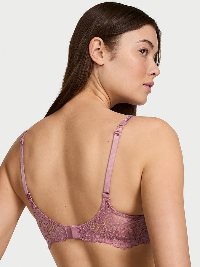 Twinkle Strap Lace Push-Up Bra image number 1