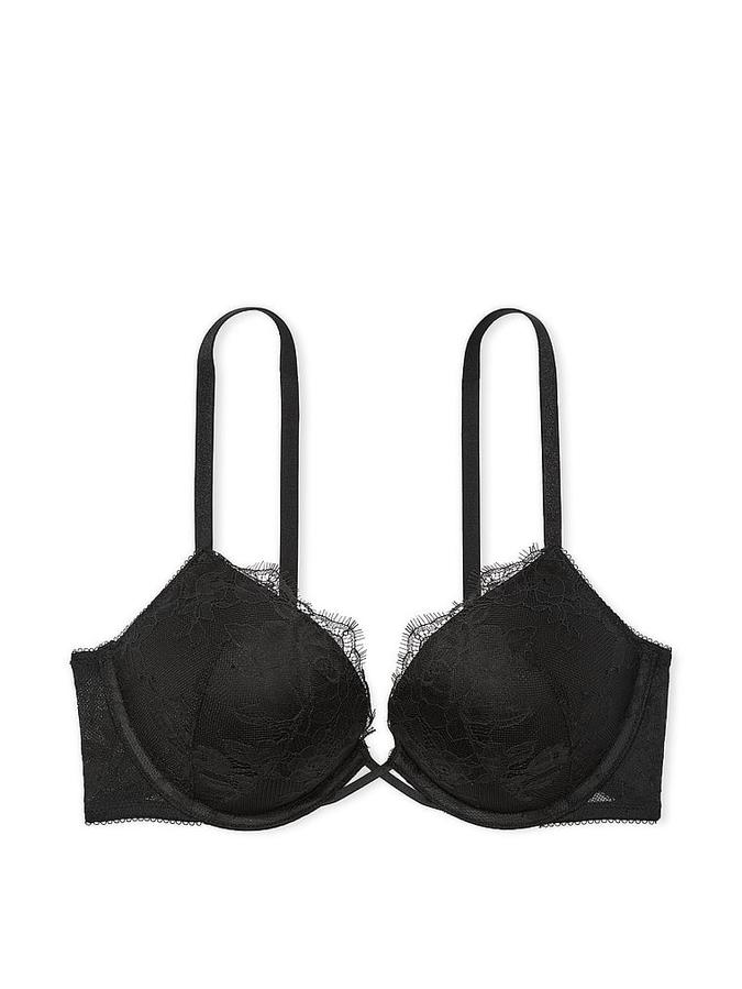 Bombshell Rose Lace Add-2-Cups Push-Up Bra image number 2