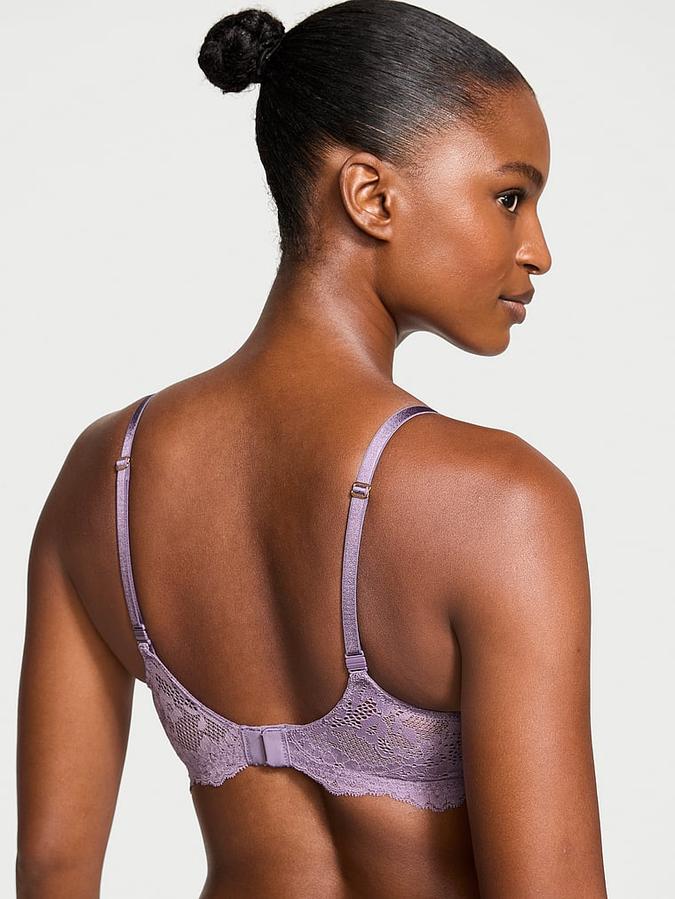 Lace Lightly Lined Classic Coverage Demi Bra image number 1