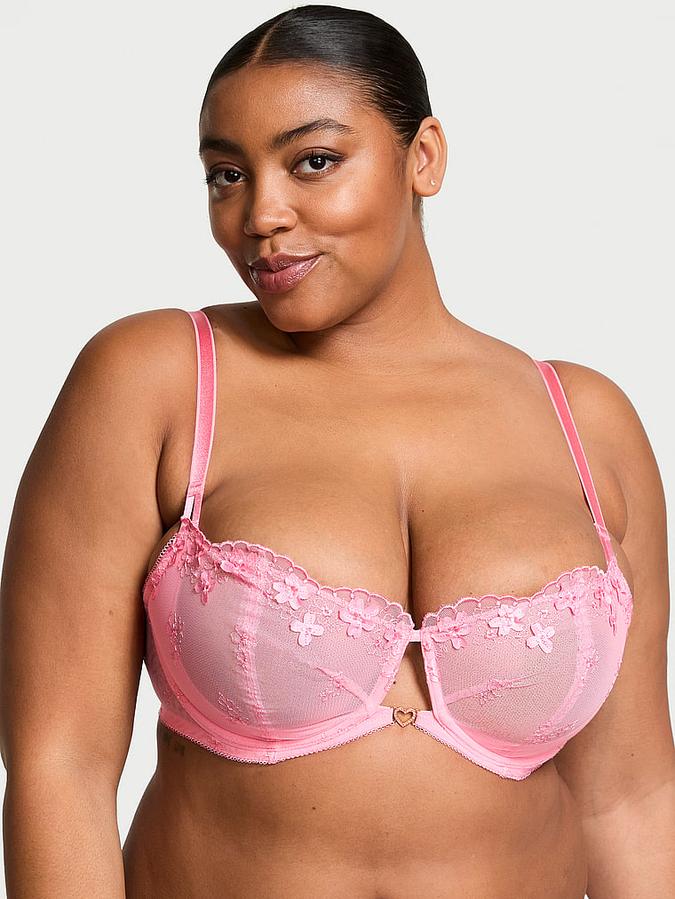Wicked Pretty Petals Unlined Balconette Bra image number 0