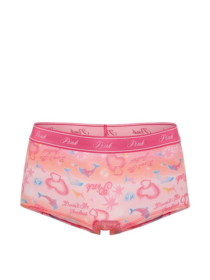 Logo Cotton Boyshort Panty image number 2