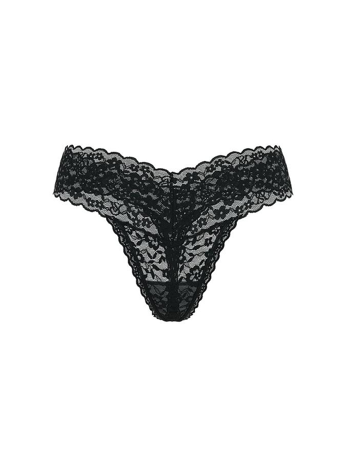Blossom Lace Thong Panty image number 2