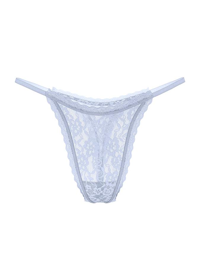 Lace String Thong Panty image number 2
