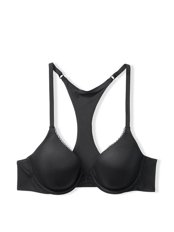 Lightly Lined Full-Coverage Racerback Bra image number 2