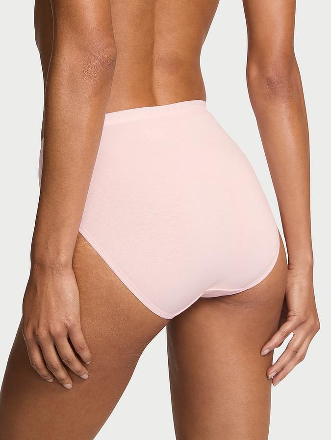 Stretch Cotton High-Leg Brief Panty