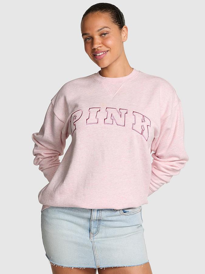 Ivy Fleece Oversized Crew Sweatshirt