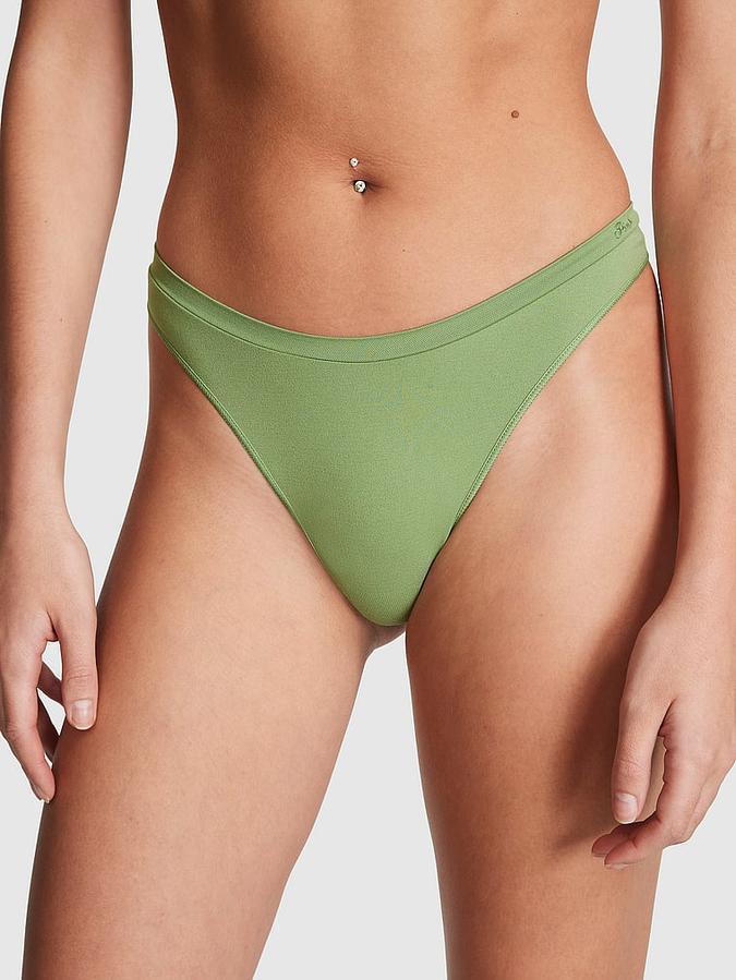 Seamless Scoop Thong Panty image number 0