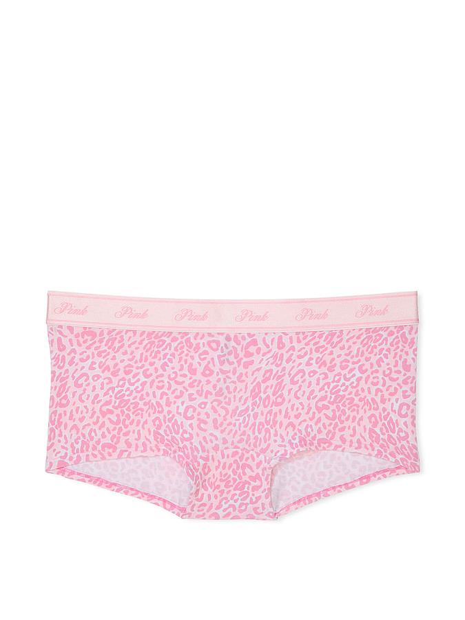 Logo Cotton Shine Boyshort Panty image number 2
