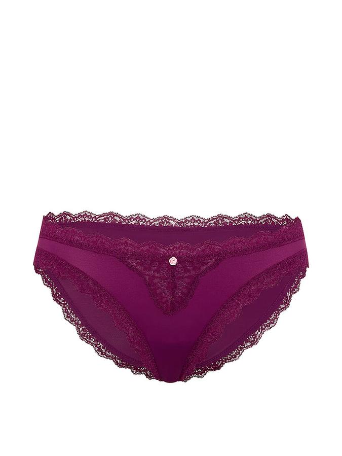 Lace-Trim Bikini Panty image number 2