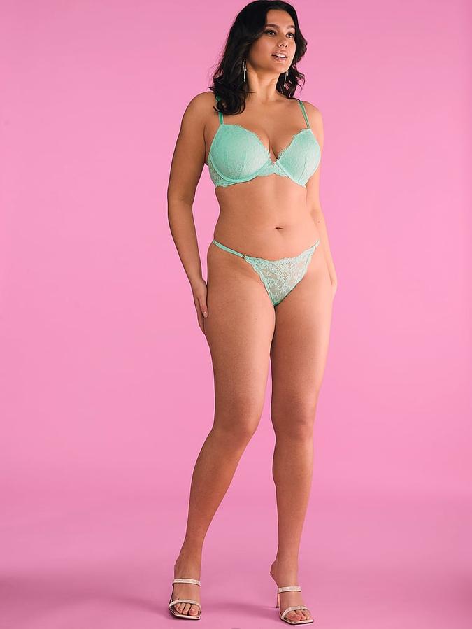 Lace Adjustable V-String Panty image number 2