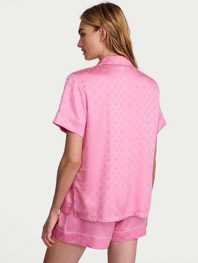Signature Satin Short Pajama Set