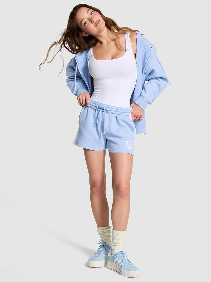 Ivy Fleece Relaxed Shorts image number 3