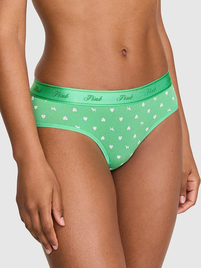 Logo Cotton Hiphugger Panty
