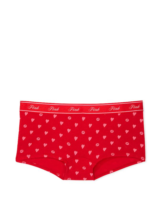 Logo Cotton Shine Boyshort Panty image number 2