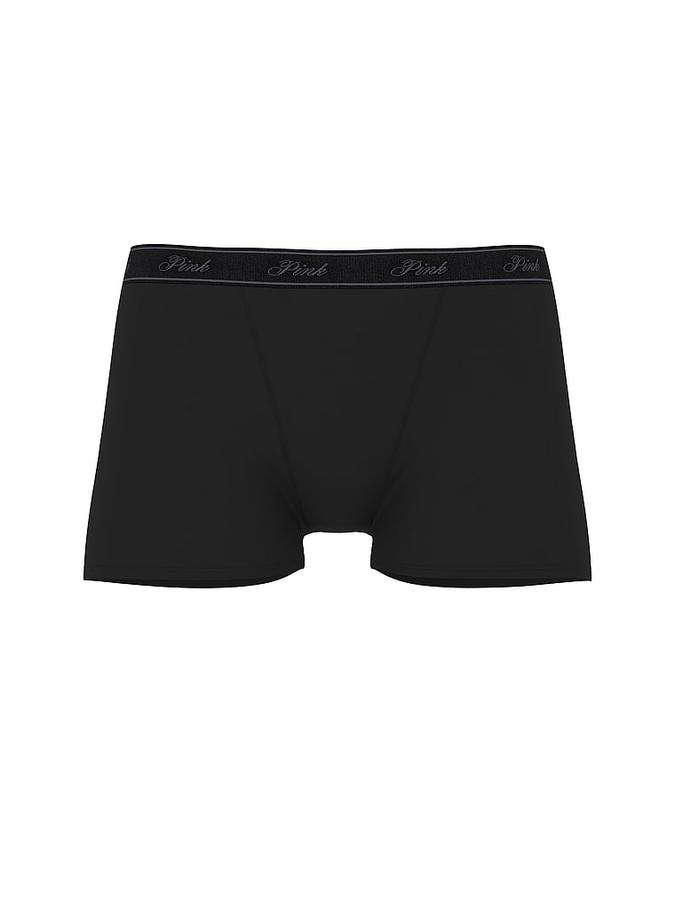 Logo Cotton High-Waist Boyshort Panty image number 2